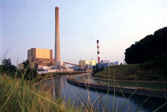 Consumers Energy coal plant in West Michigan